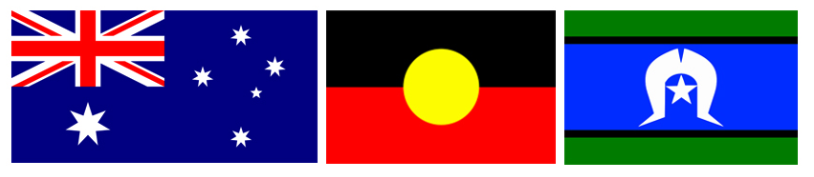 Australian, Aboriginal and Torres Strait Islander flags