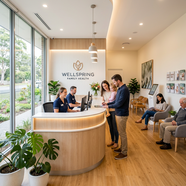 DermaCare staff available to answer patient questions