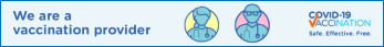 We are a COVID-19 vaccination provider